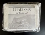 Fieldcrest Charisma Jules King Parchment Duvet Comforter Cover & Matching Shams. Fixed Price $119.99.