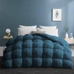 Unikome Goose Feather Down Comforter Cal King 108X94 116OZ. Fixed Price $179.99.