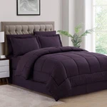 Sweet Home Collection 8 Piece Comforter Set Bag With Dobby Stripe Design. Fixed Price $94.19.