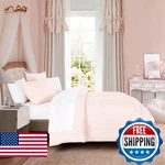 Esca Pink Comforter With Sheets Set 7-PIECE Bed Bag Full. Fixed Price $119.22.
