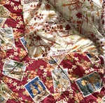 Dean Miller Surf Quilt Comforter Queen Reversible Hawaii Cruising Hula Girls. Fixed Price $89.99.