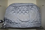 Vera Bradley Ultralight Grand Traveler Bag Scroll 27483-1134 Gray Nwt. Fixed Price $87.99.