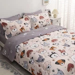 Cute Dog Bedding Set Kids - 7 Piece Twin Comforter Bag. Fixed Price $77.99.