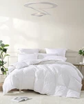 Royal Luxe White Goose Feather And Down Fiber Comforter, Full/queen. Fixed Price $96.00.