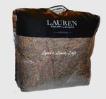 Ralph Lauren Hallie Paisley 3PC Full/ Queen Comforter Set New Clay Tan $335. Fixed Price $127.99.