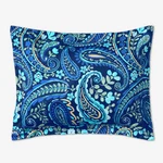 Brylanehome Bh Studio Reversible Pillow Sham - Standard, Navy Paisley. Fixed Price $21.99.