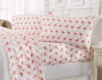 Pink Flamingos Beach Summer Fun Tropical 4 Pc Sheet Set Twin Full Queen King Bed. Fixed Price $58.90.