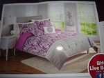 Better Homes & Gardens 5-PC King Comforter Set With 2 Pillows Ikat Scroll-work. Fixed Price $89.99.