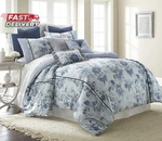 Modern Threads Farmhouse 8-PIECE Floral Comforter Set Queen. Fixed Price $142.06.