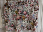 One Vintage Ralph Lauren Allison Cottage Floral Standard Pillow Sham Ruffles. Fixed Price $28.00.