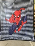 Spider-man Stripes Reversible Twin/full Comforter Pillow Case. Fixed Price $85.00.
