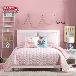 Urban Playground All Seasons Helaine Pink Quilt Set - 3 Piece Soft Brushed Micro. Fixed Price $69.64.