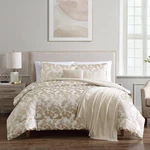 Hallmart Collectibles Gold Jacquard Floral 5 Piece King Comforter Set. Fixed Price $67.20.