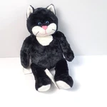 Leader Light Ltd Cat Black White Soft Fur 14IN Soothing Vibrations Plush Works. Fixed Price $15.99.