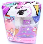 Nickelodeon Jojo Siwa Twin/full Reversible Comforter And Sham Set Kid's Bedding. Fixed Price $29.00.
