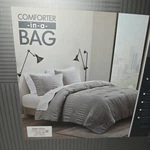 New Madison Park Essentials 5 Piece Bedding Set Twin Gray/white. Fixed Price $38.88.