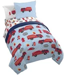 Jay Franco Trend Collector Go Fire Truck 5 Piece Twin Bed Set - Includes C.... Fixed Price $62.30.