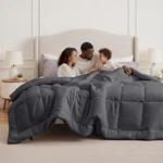 Bedsure Quilted Comforter Duvet Insert Oversized King 116X98 Grey. Fixed Price $179.99.