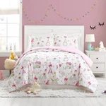 3PC Full/queen Pretty In Paris Kids' Comforter Set - Urban Playground. Fixed Price $13.99.