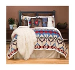 Carstens, Inc - JP582 Blue River Plush Comforter Bedding Set, King. Fixed Price $193.75.