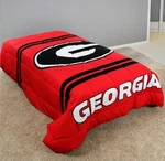 Ncaa Georgia Bulldogs College Covers Reversible Soft Comforter Big Logo Sz Twin. Fixed Price $69.99.