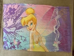 Vintage Disney Tinker Bell Pillowcase Fairy Butterfly Pastel Bedding. Fixed Price $11.00.