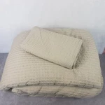 Levtex Home Full/queen Comforter Set Cloud Waffle Textured 3 Pc Taupe. Fixed Price $89.99.