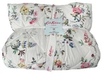 Cath Kidston Birds And Roses-cream Floral Queen Comforter Shams Set Never Used. Fixed Price $169.99.