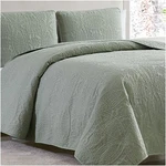 Mellanni Bedspread Coverlet Set 3-PIECE Oversized Cover, Ultrasonic Quilt. Fixed Price $44.97.