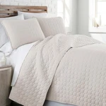 Quilted Summer Comforter, King / California 26 - Bone Circle Stitch. Fixed Price $94.92.