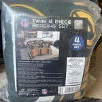 Green Bay Packers Twin Nfl 4PC Set Comforter Pillow Case & Sheets. Fixed Price $69.99.