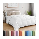 King Size, White Alternative Down Comforter - Warm And Lightwei... Usa Fast Ship. Fixed Price $87.72.