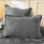 Velvet Bed Sheet 4-PIECE Set, And Pillow Case For Single, Queen, King. Fixed Price $246.00.