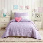 4PC Twin Heart Quilt Set Lavender - Urban Playground. Fixed Price $25.99.