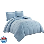 Chezmoi Collection 3-PIECE All Season Oversized King Comforter Set Chambray. Fixed Price $89.98.