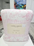Laura Ashley Pink Bow Queen 3 Piece Comforter Set Brand New. Fixed Price $140.00.