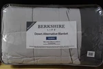 Berkshire Life Reversible Down Alternative BLANKET-GRAY-QUEEN-15090117. Fixed Price $24.99.