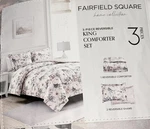 Sunham Roselyn 3 Pc King Comforter Set Reversible Floral. Fixed Price $35.00.