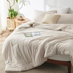 Bedsure Comforter Set - Beige Soft Bedding All Queen, 05. Fixed Price $45.62.