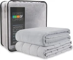 Degrees Of Comfort Weighted Blanket Queen Size, 60X80 18LBS, Gray. Fixed Price $50.41.