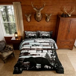 Feelyou Bear Print Bedding Set Wild Animal Comforter Kids Boys Girls. Fixed Price $106.38.