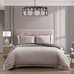 Bebejan 3-PIECE Velvet Comforter Set 100% Polyester King/queen Solid. Fixed Price $79.99.