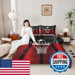 Homewish Basketball Kids Comforter Set King Sizegeometric Court. Fixed Price $94.39.