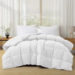 Oversized Down Feather Comforter Moisture-wicking Cozy, Queen Blanket. Fixed Price $69.99.
