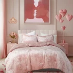 Spaces Juliette Luxe Comforter Set Velvet Lush With Soft Brushed Micr.... Fixed Price $90.78.