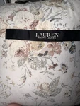 Lauren Ralph Queen Comforter + Shams Gwynne Cream Floral Cotton New. Fixed Price $199.99.