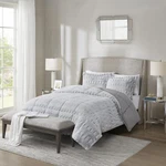 Madison Park Soft Plush Comforter Long Faux Fur Design Full/queen Gray. Fixed Price $134.99.