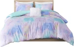 Intelligent Design Cassiopeia Watercolor Tie Dye Printed Comforter Set Twin. Fixed Price $59.99.