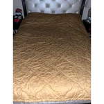 Cuddledown Quilted Comforter Gold Twin Size Mustard. Fixed Price $44.99.