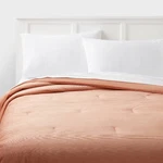 Twin/twin Extra Long Corduroy Plush Comforter Copper - Room Essentials. Fixed Price $11.04.